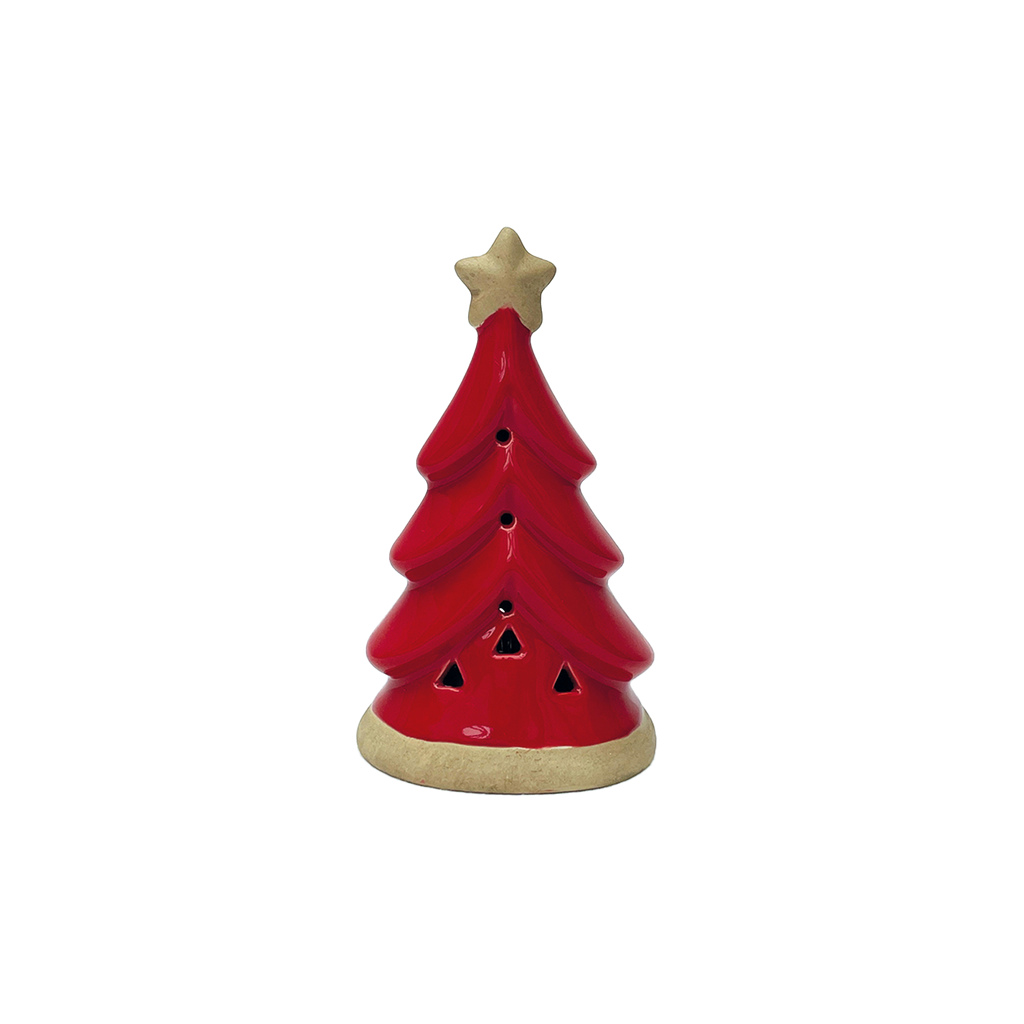 Sapin led rouge pm