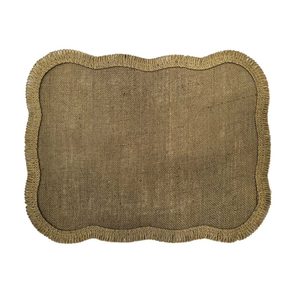 Set de table rectangle jute naturel