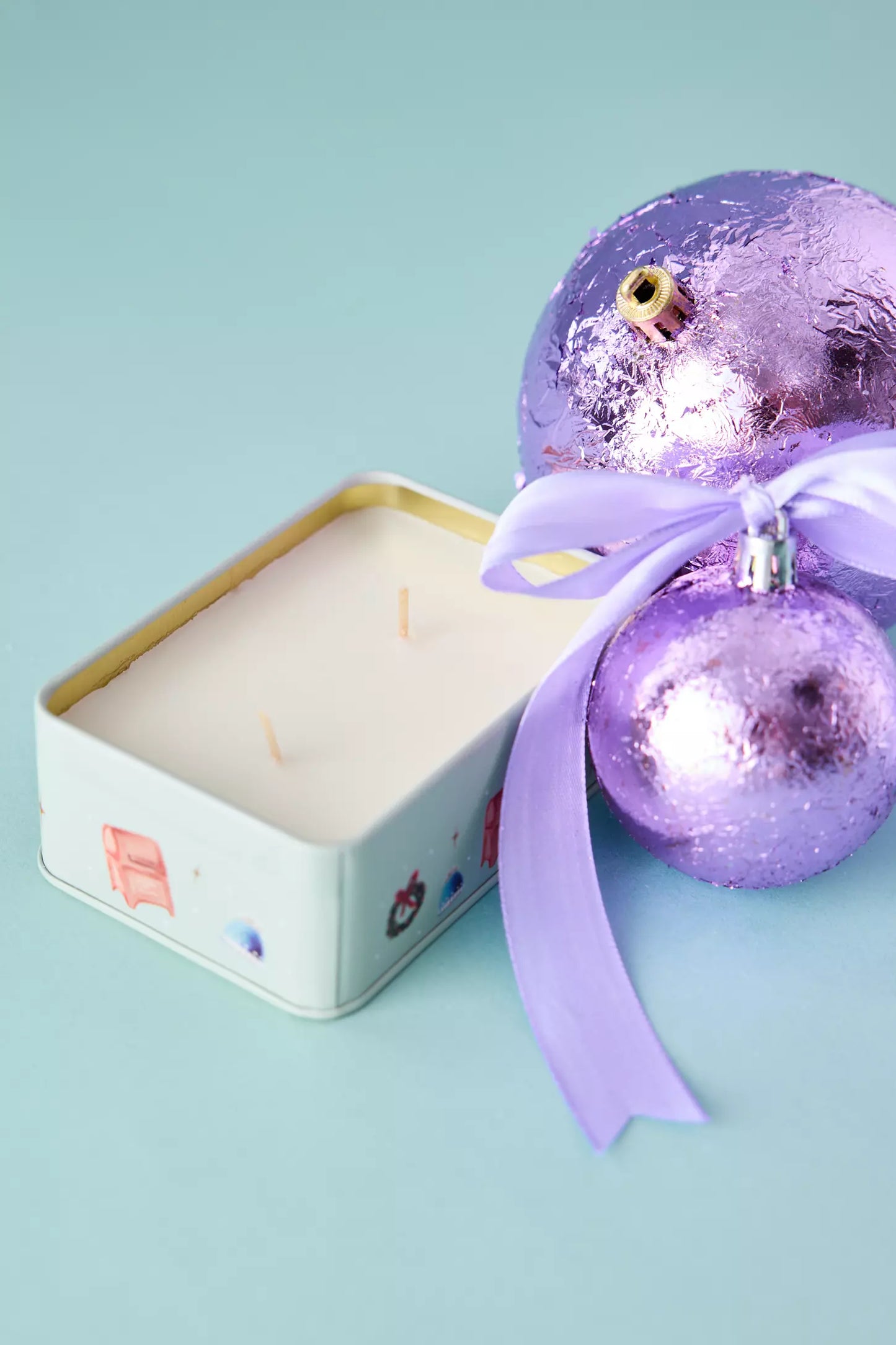 Bougie en Boîte Paddywax Sapin et Orange Douce