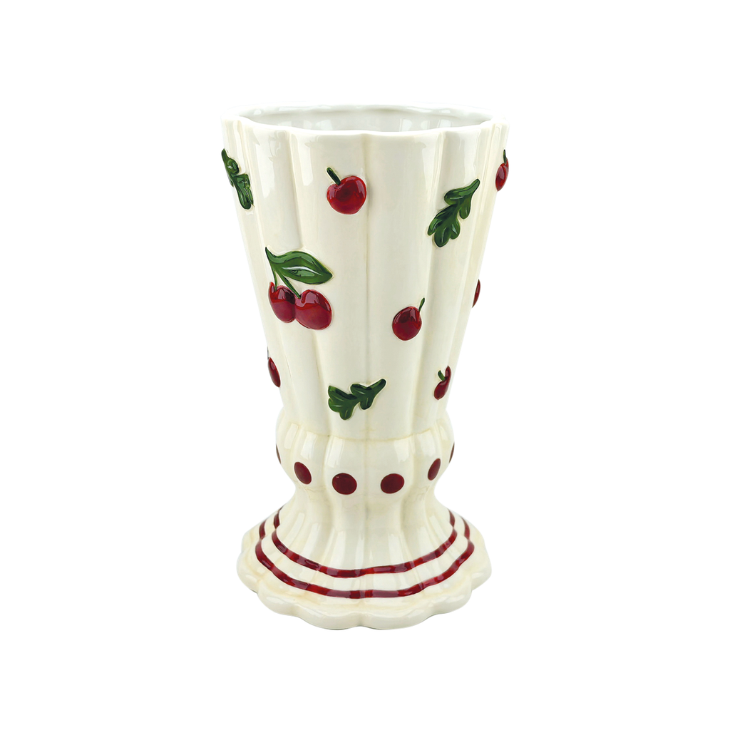 Vase cerise