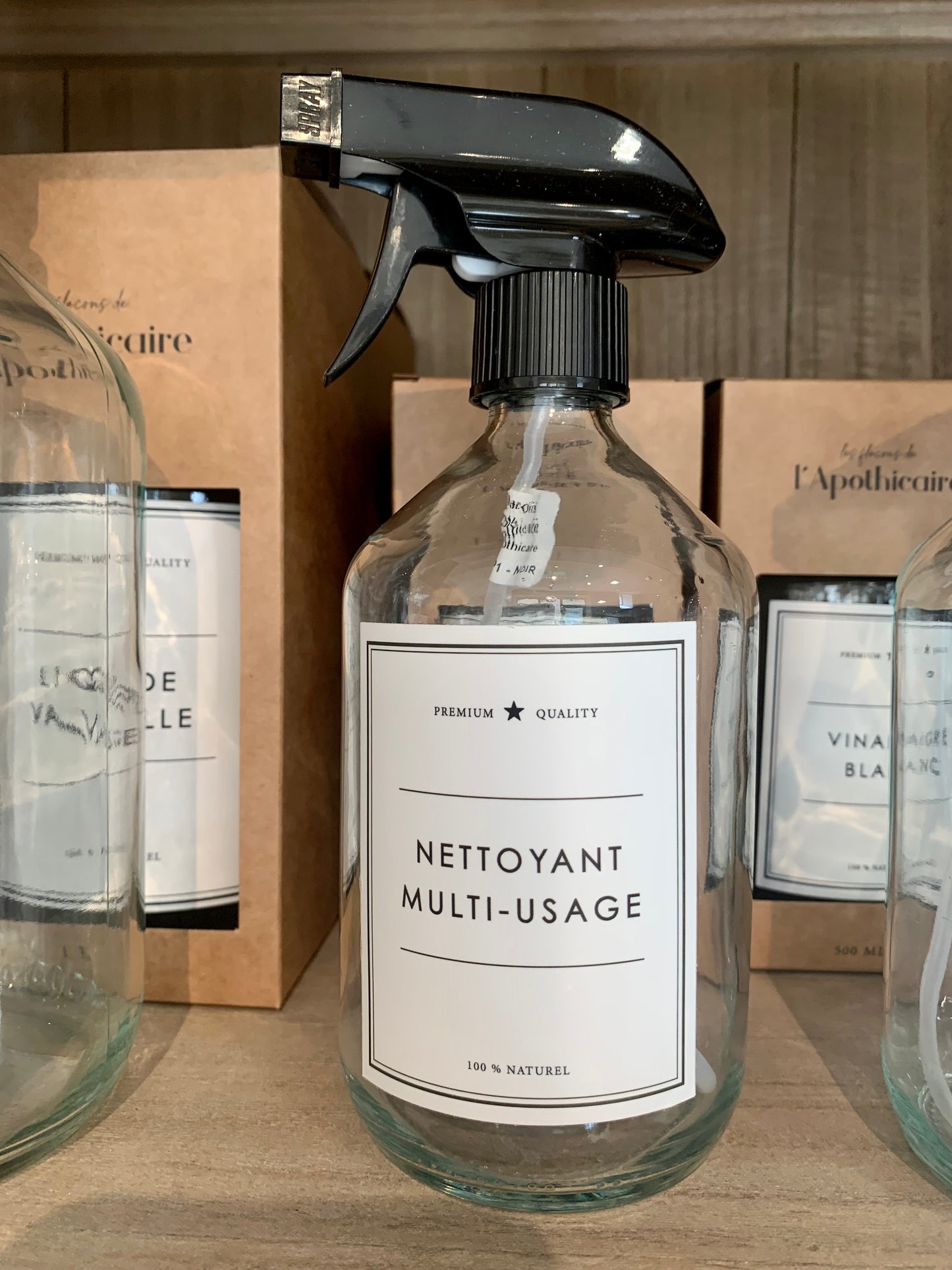 Nettoyant Multi-Usage 500ml - Flacon Transparent