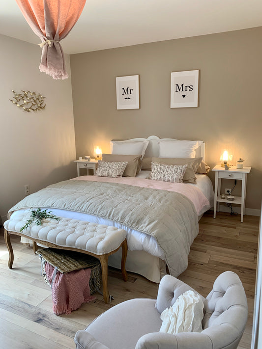 Chambre parentale avant/après