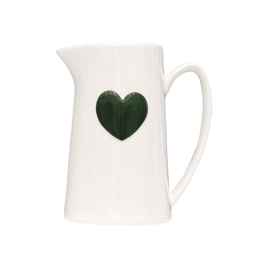 Pichet cœur gm vert