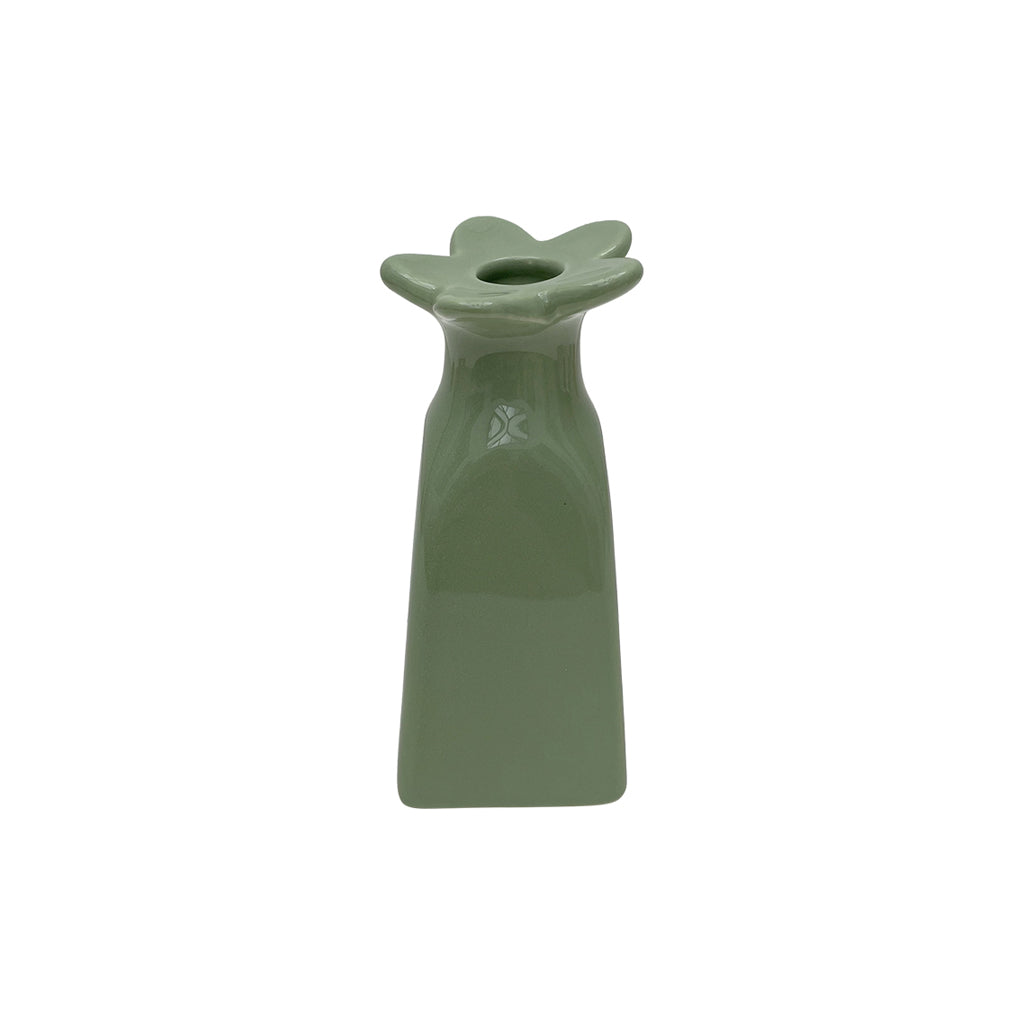 Déco soliflore fleur pm matcha