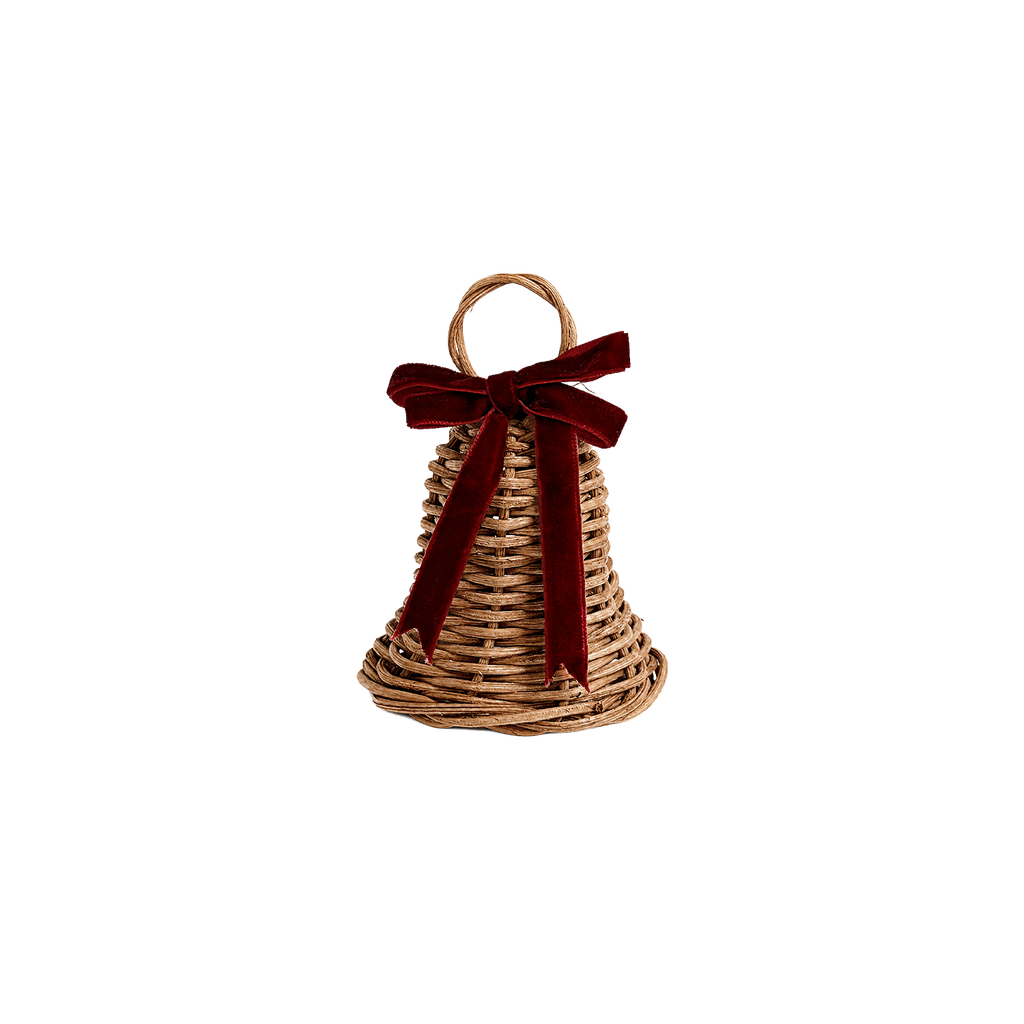 Déco cloche rotin pm