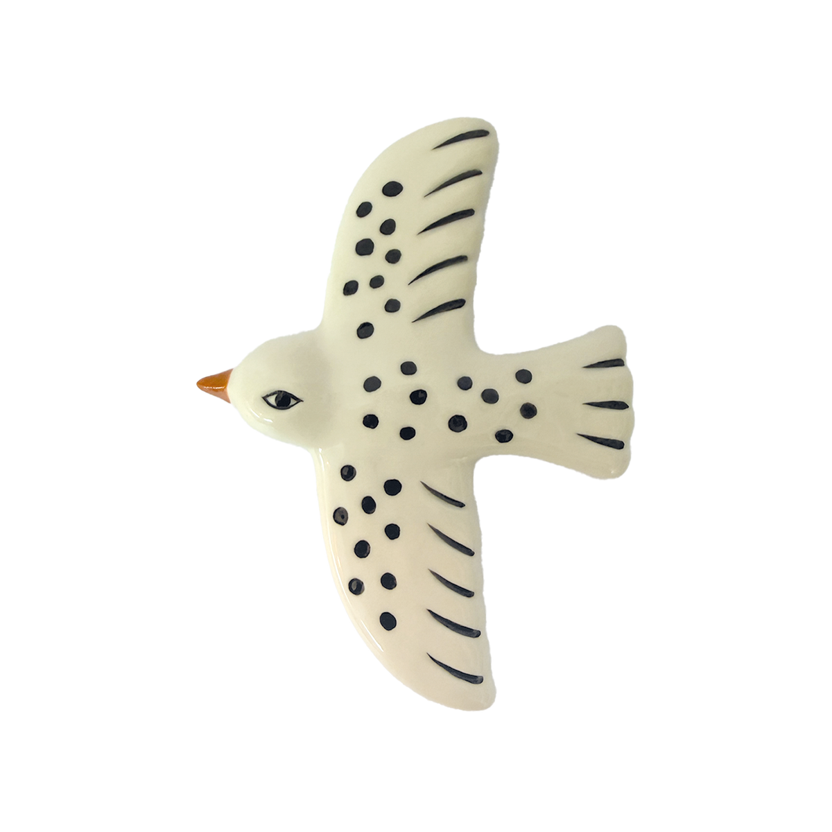 Déco murale oiseau gm blanc