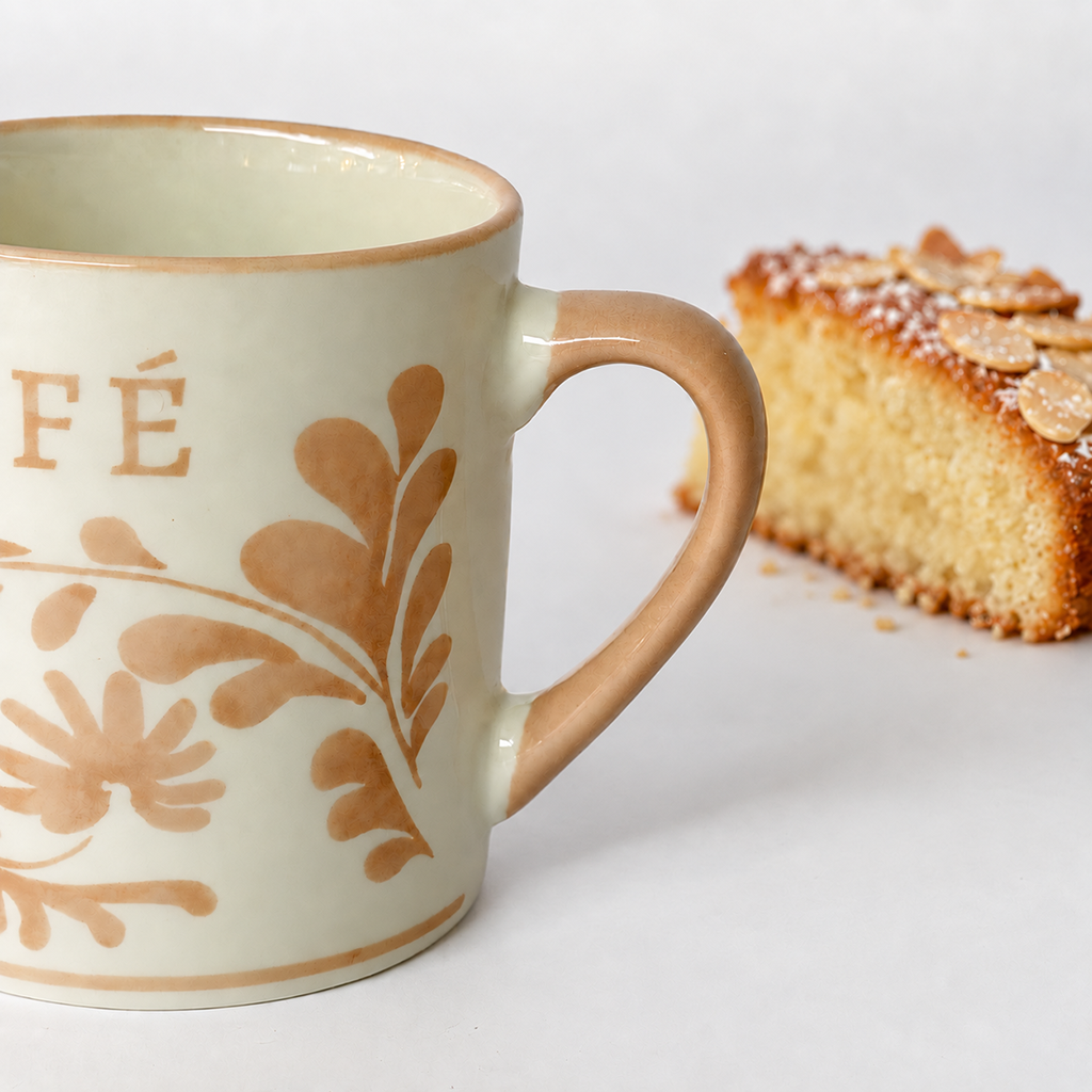 Tasse expresso héritage rose