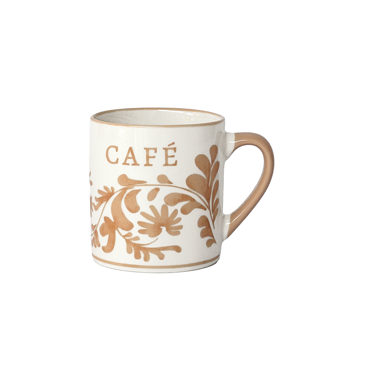 Tasse expresso héritage rose