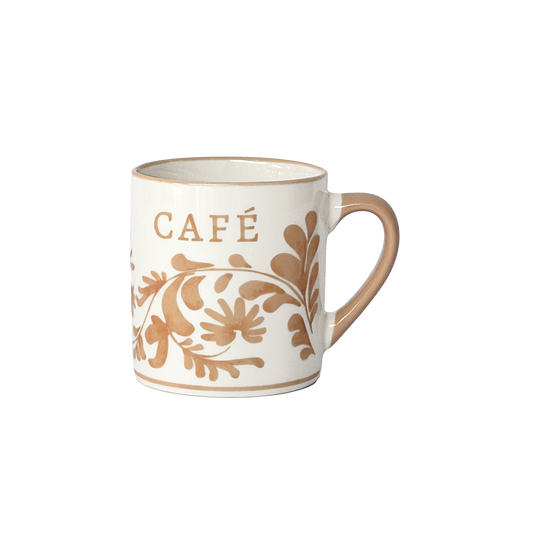 Tasse expresso héritage rose
