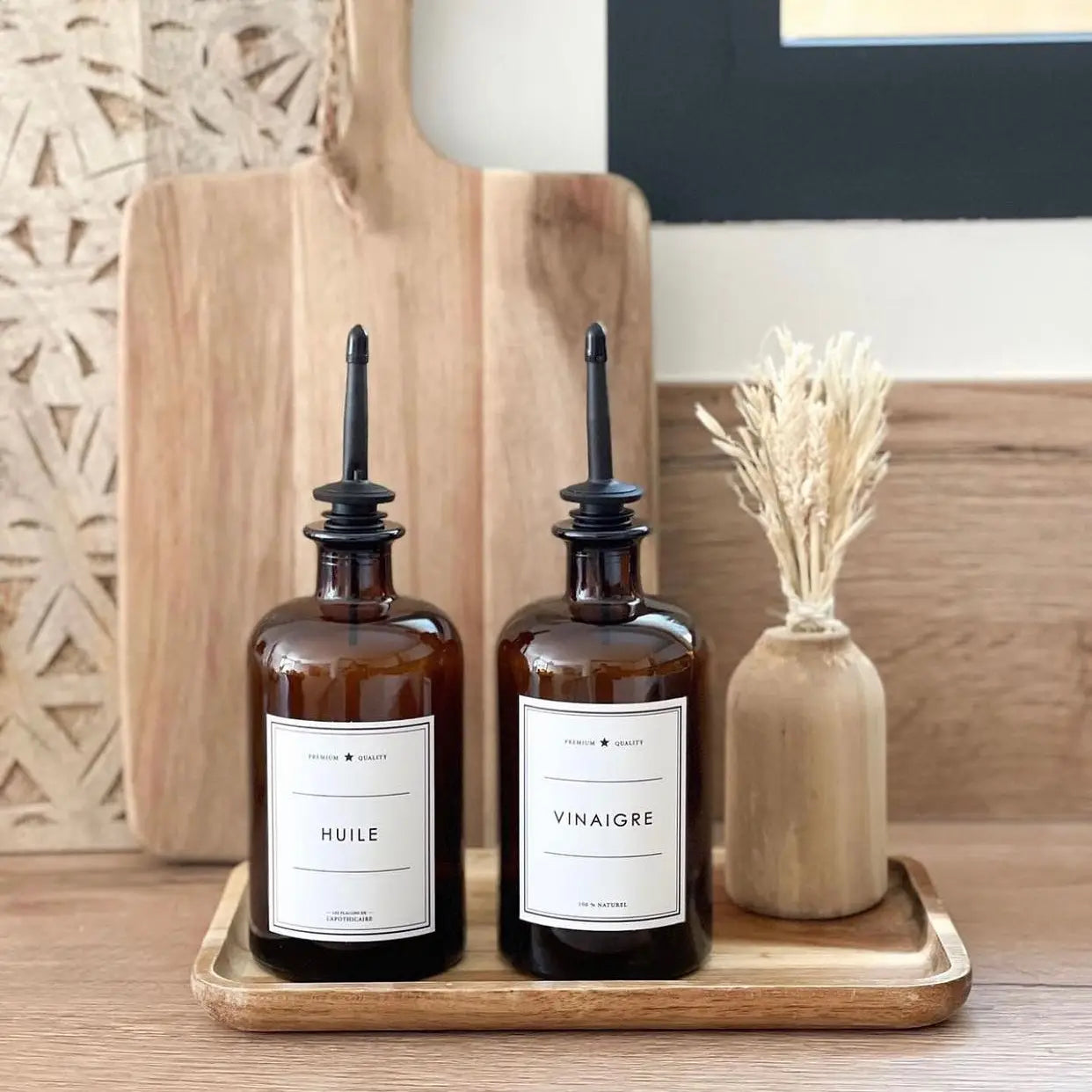Vinaigre - Bouteille Ambre
