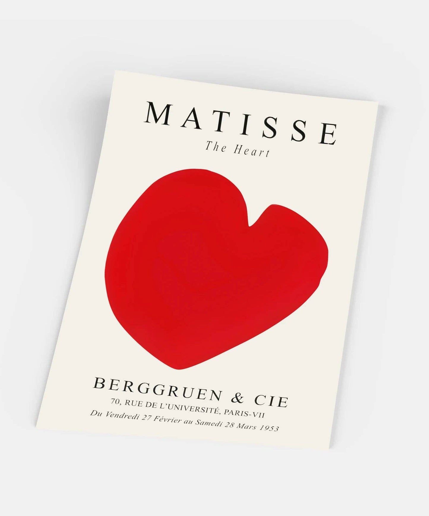 Henri Matisse, The Heart (fond beige)