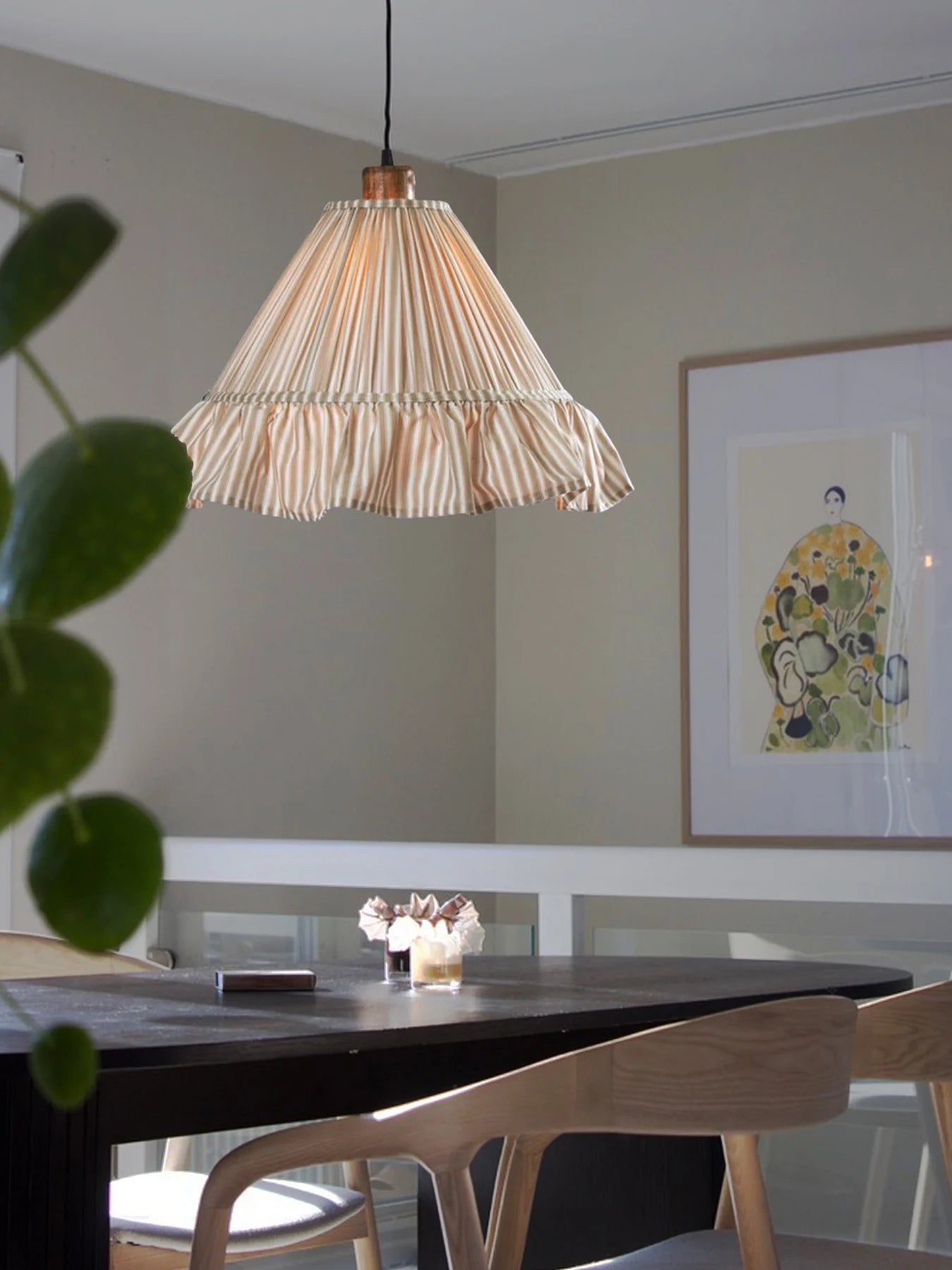 Suspension ESTRID beige