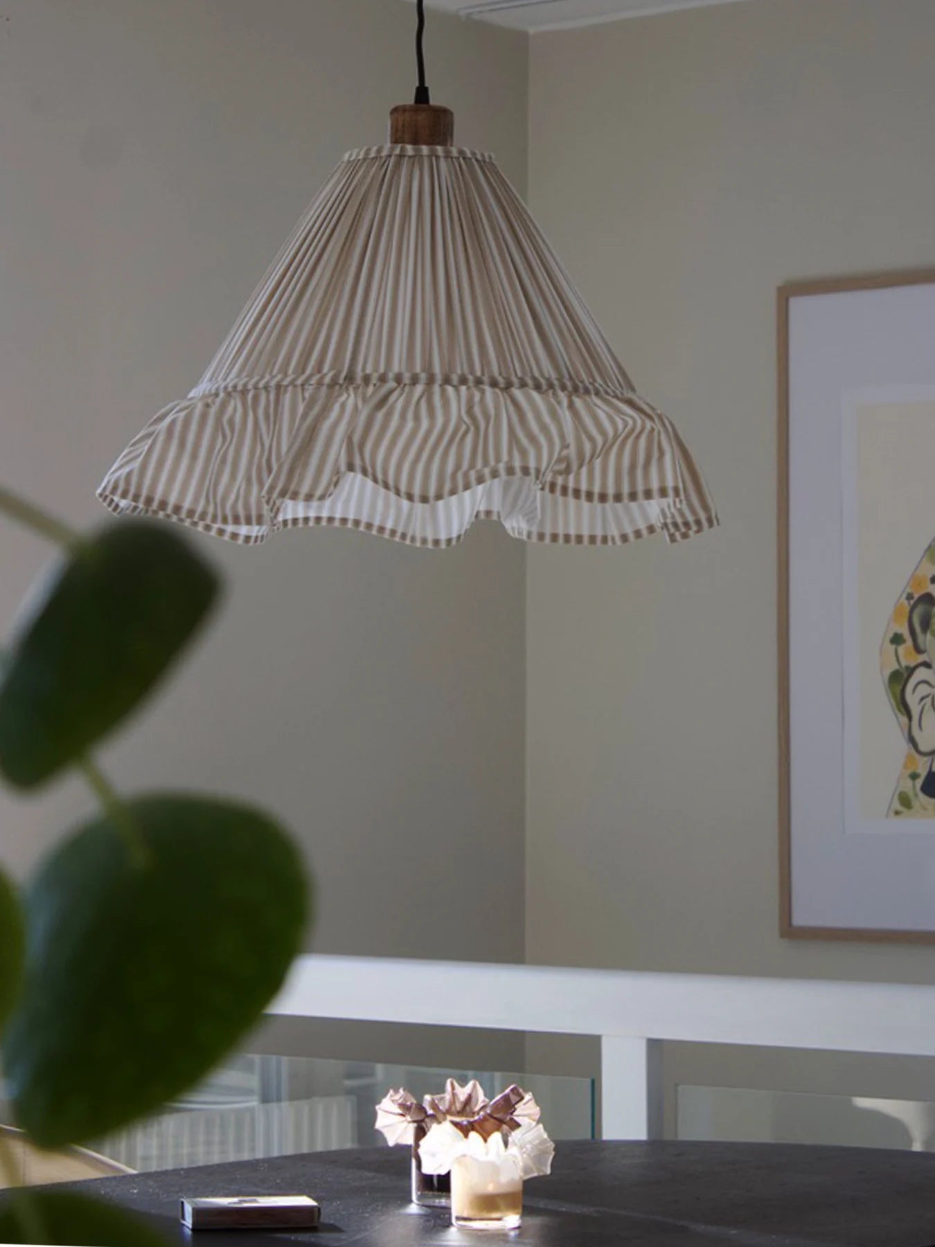 Suspension ESTRID beige
