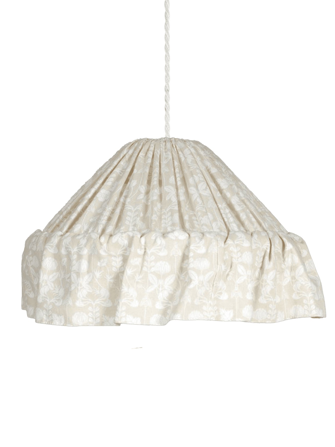 Suspension Stina beige motifs