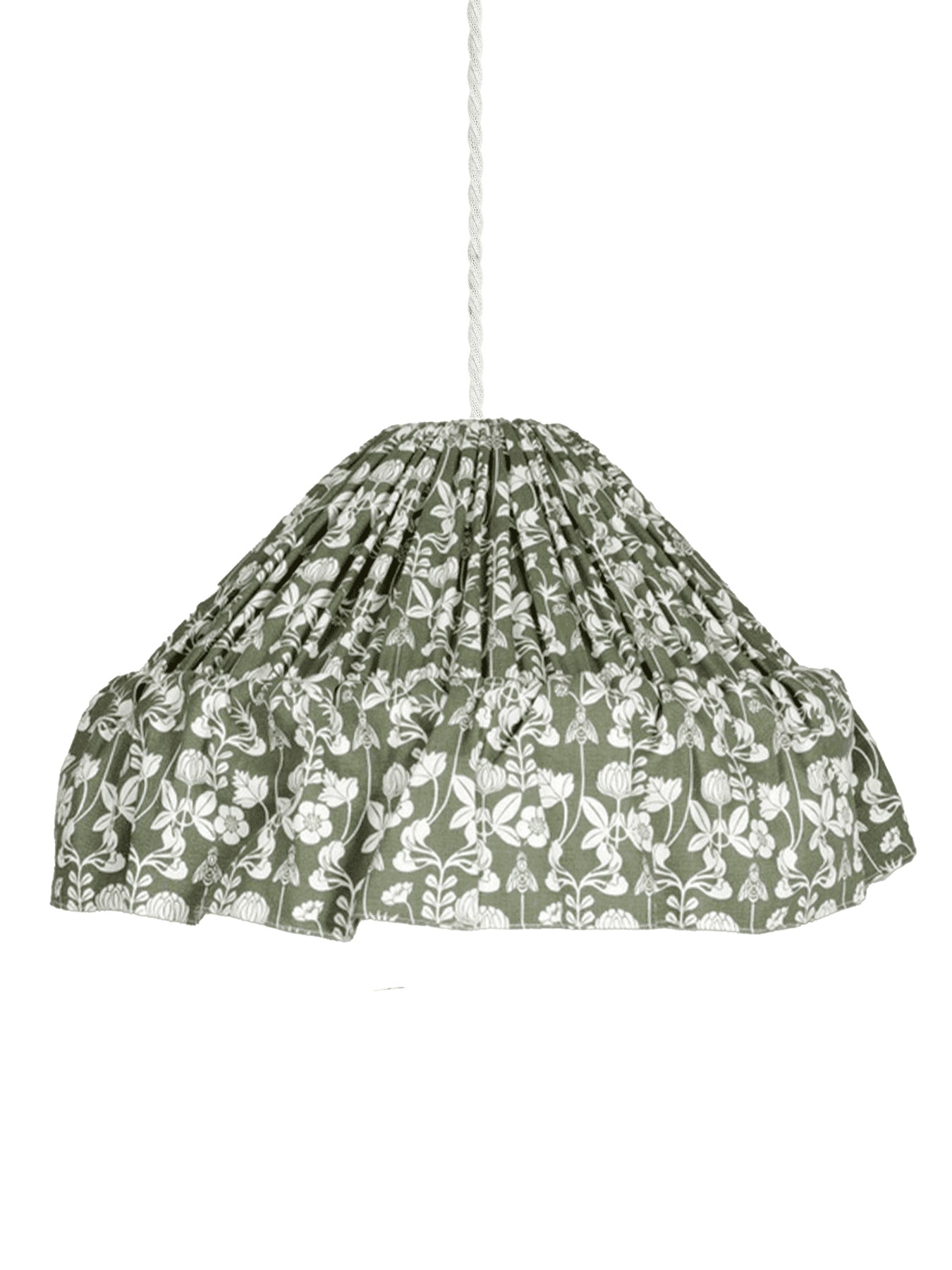 Suspension Stina vert motifs