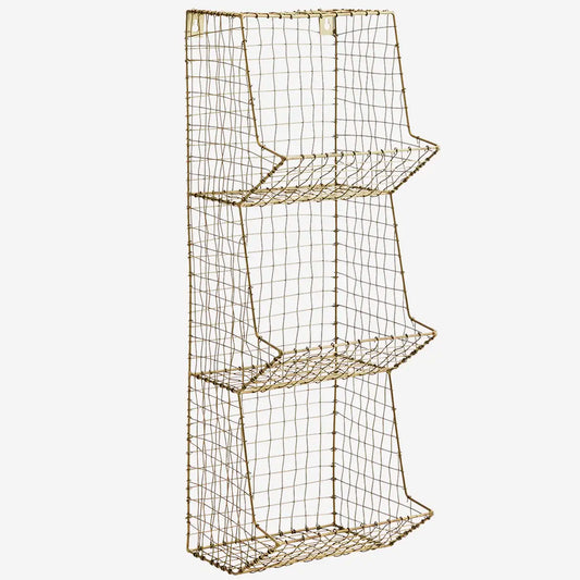 Etagère rack doré