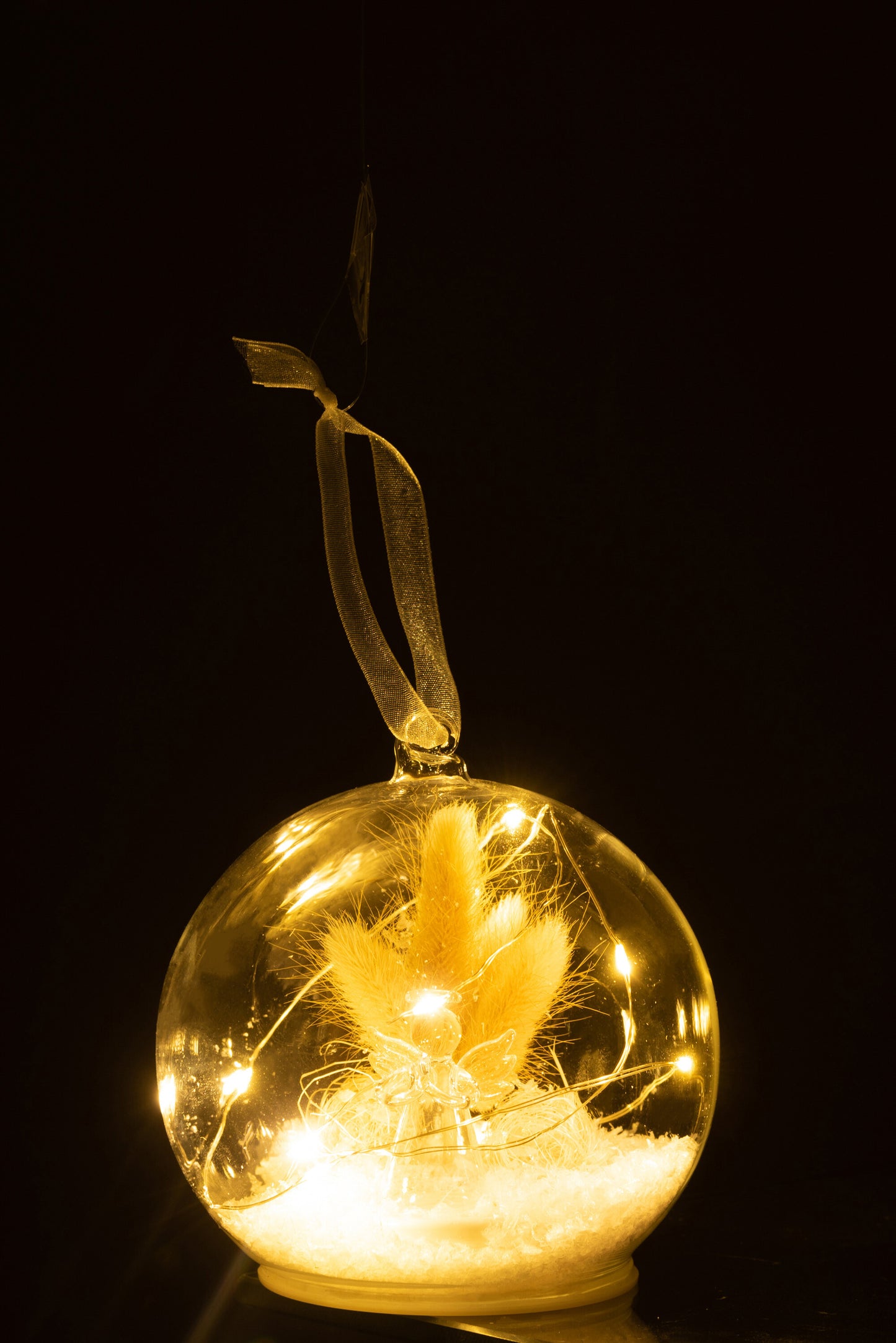 Boule De Noel Led Ange