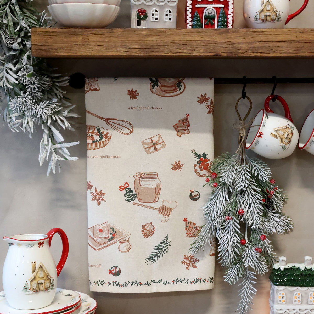 Torchon de cuisine Noel