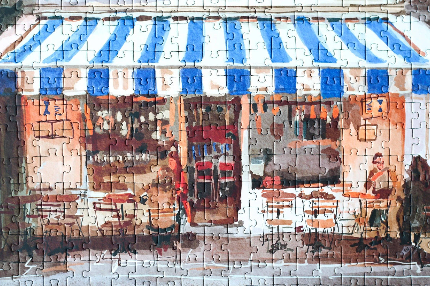 Puzzle French Bistro de 500 pièces