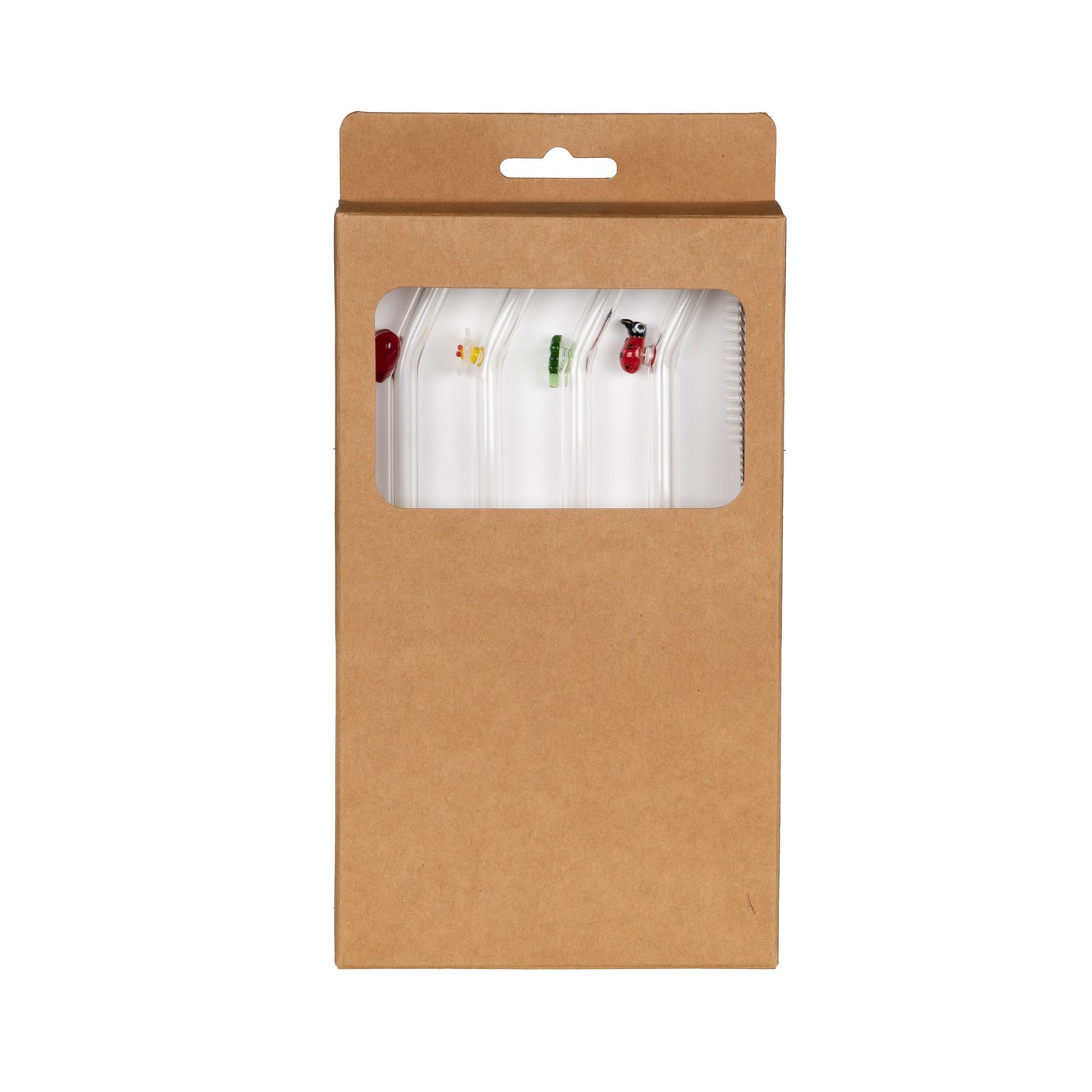 4 pailles verre chance