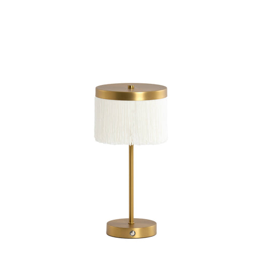 Lampe de table led DINY bronze antique+crème