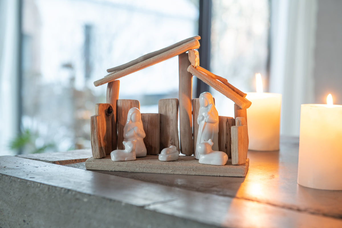 Crèche en bois