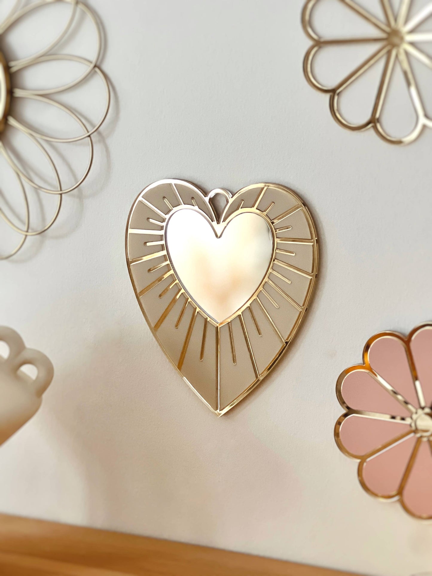 Bijou de mur Coeur ex-voto