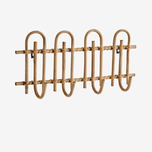 Porte manteau rotin