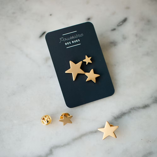 Trio Pin's étoiles