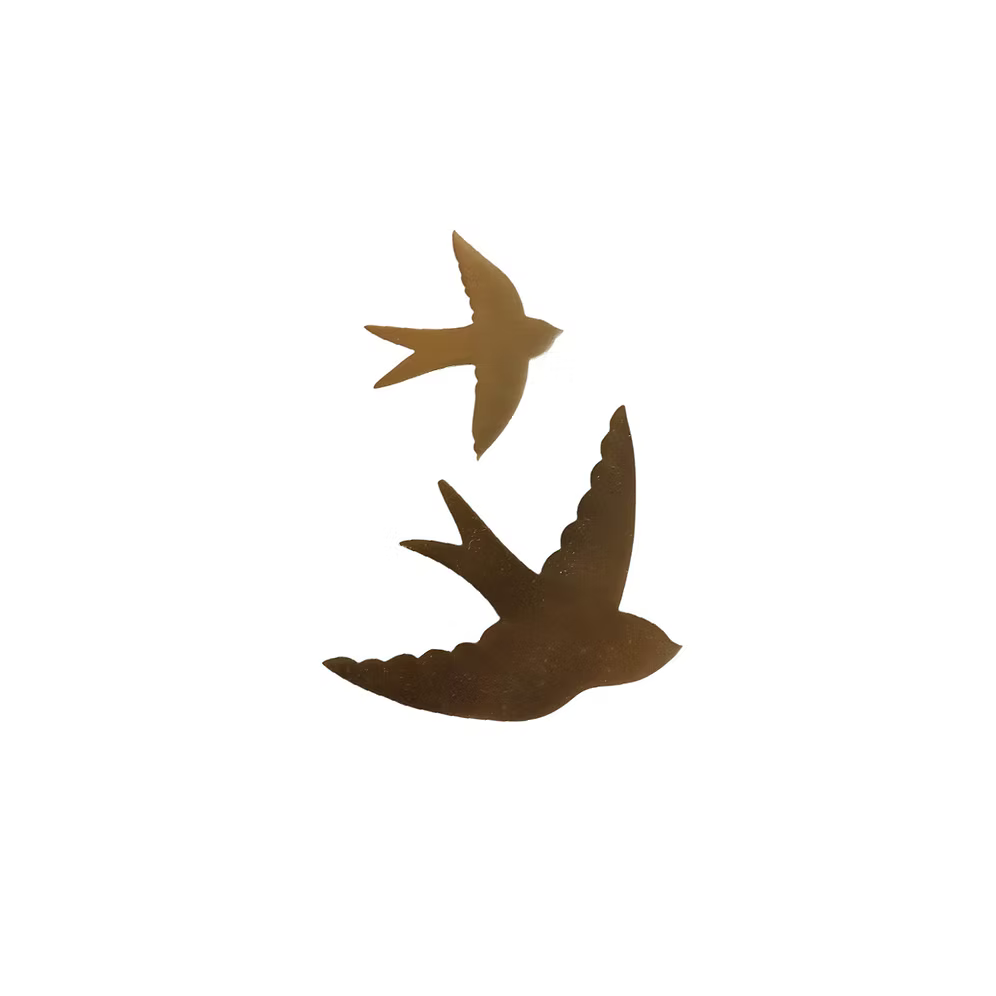 Bijoux muraux Duo Oiseaux