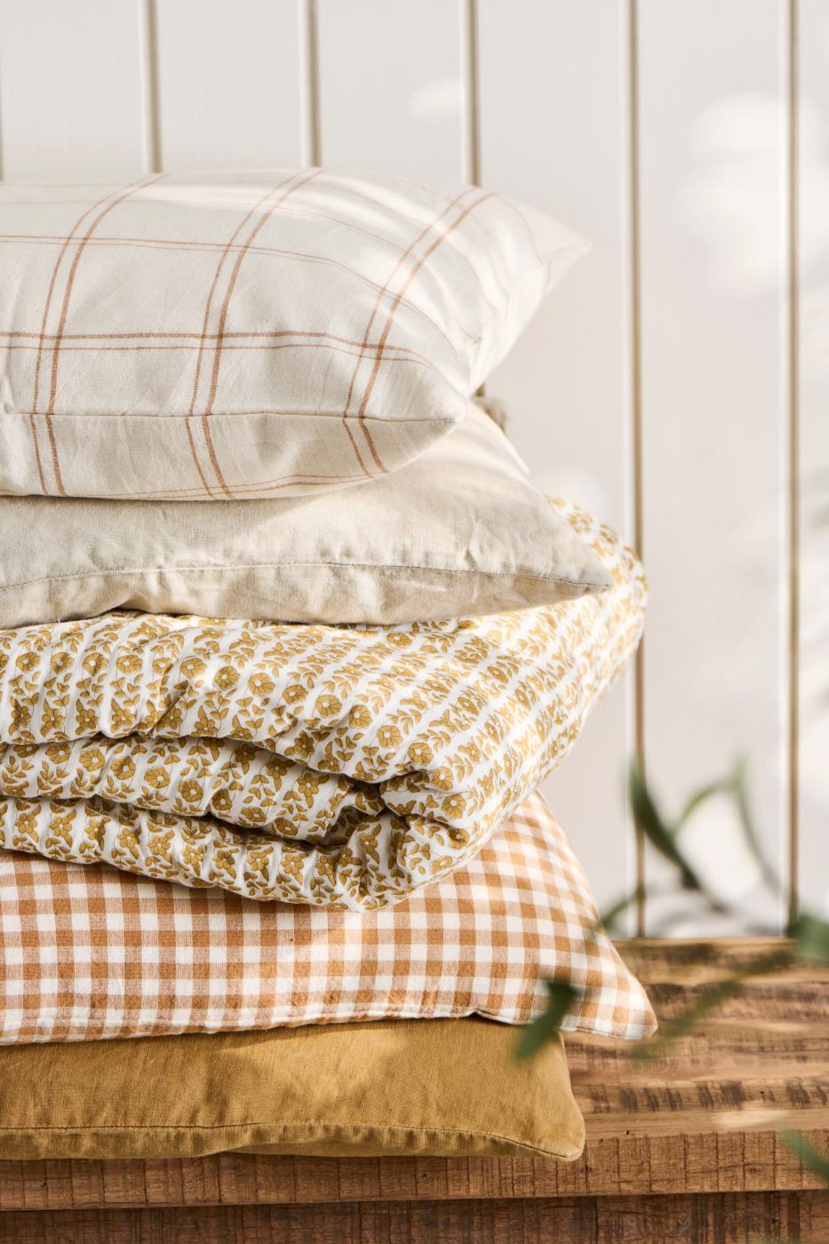 Quilt Celina moutarde