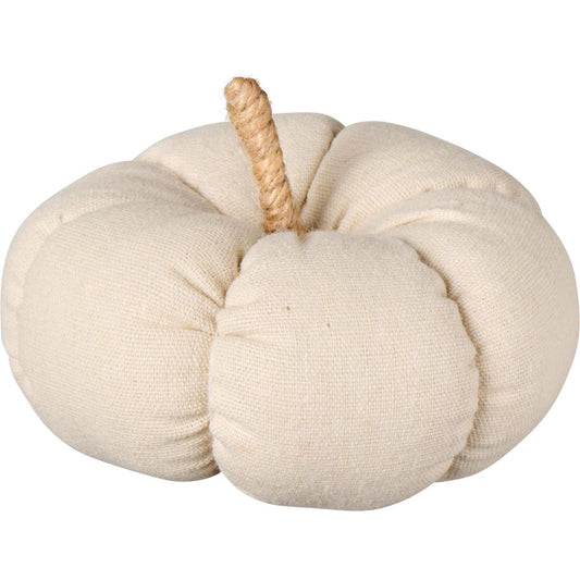 Citrouille tissu beige pm