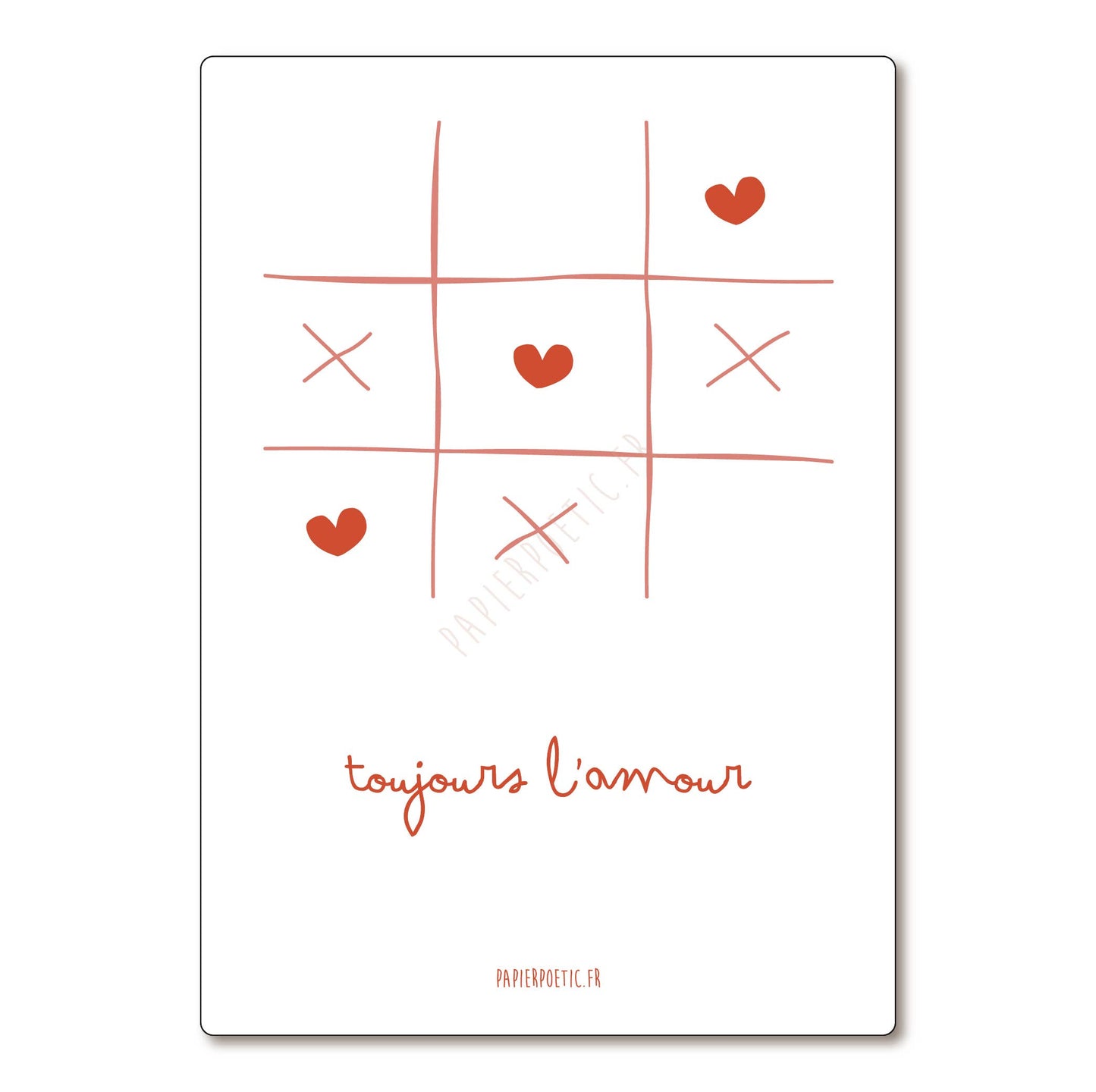 Carte Postale / Card "Toujours l'amour"