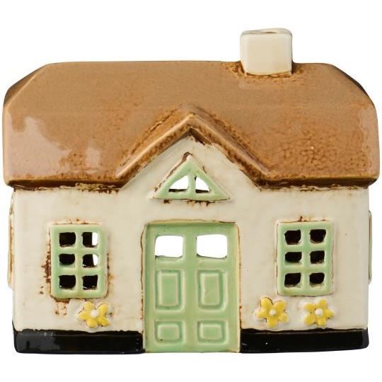 Cottage beige et vert