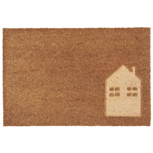 Paillasson en relief maison