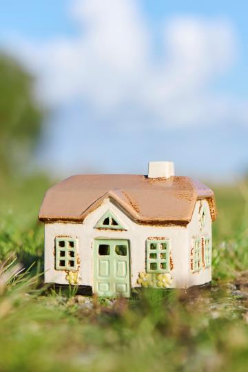 Cottage beige et vert