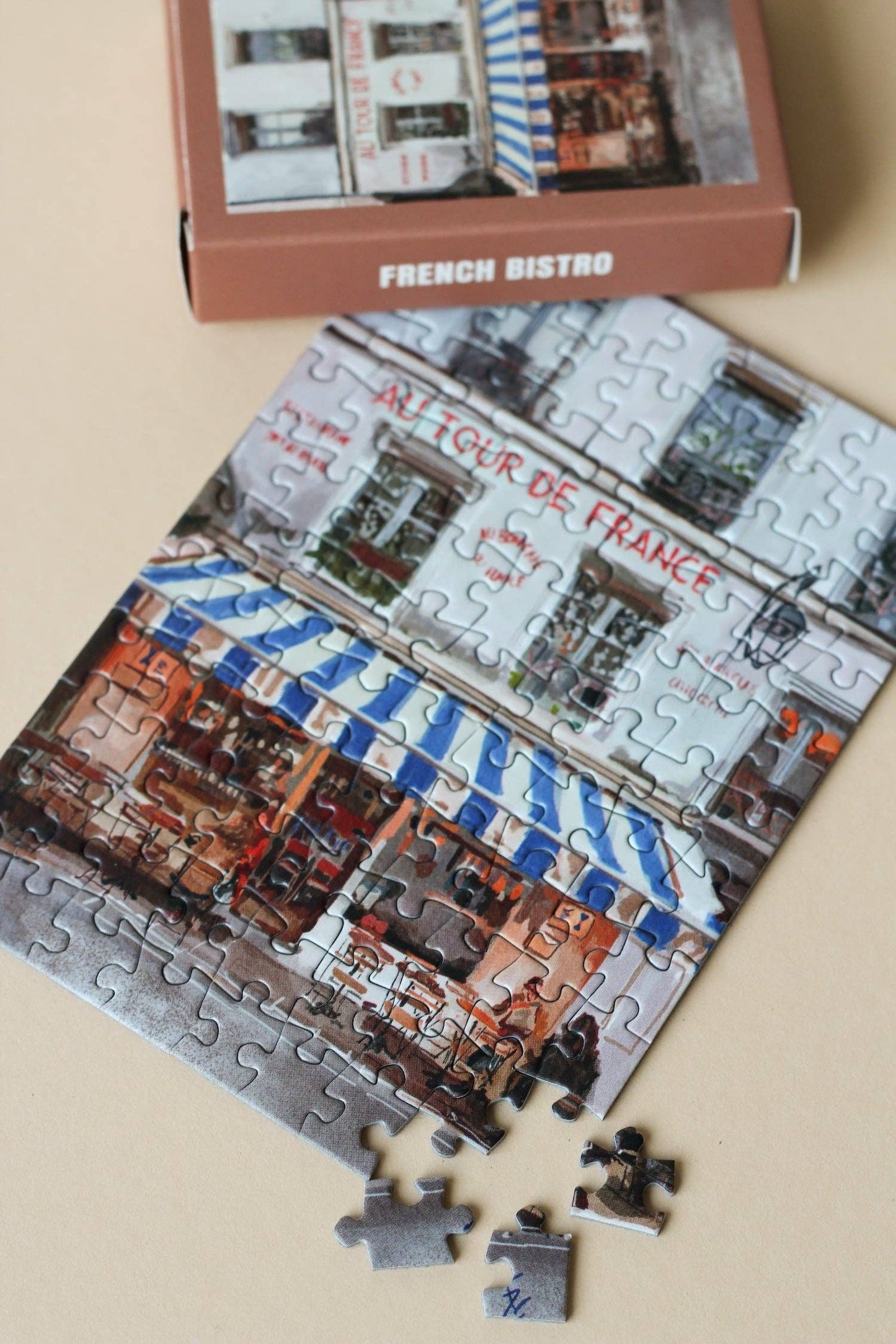 Mini-puzzle French Bistro de 99 pièces