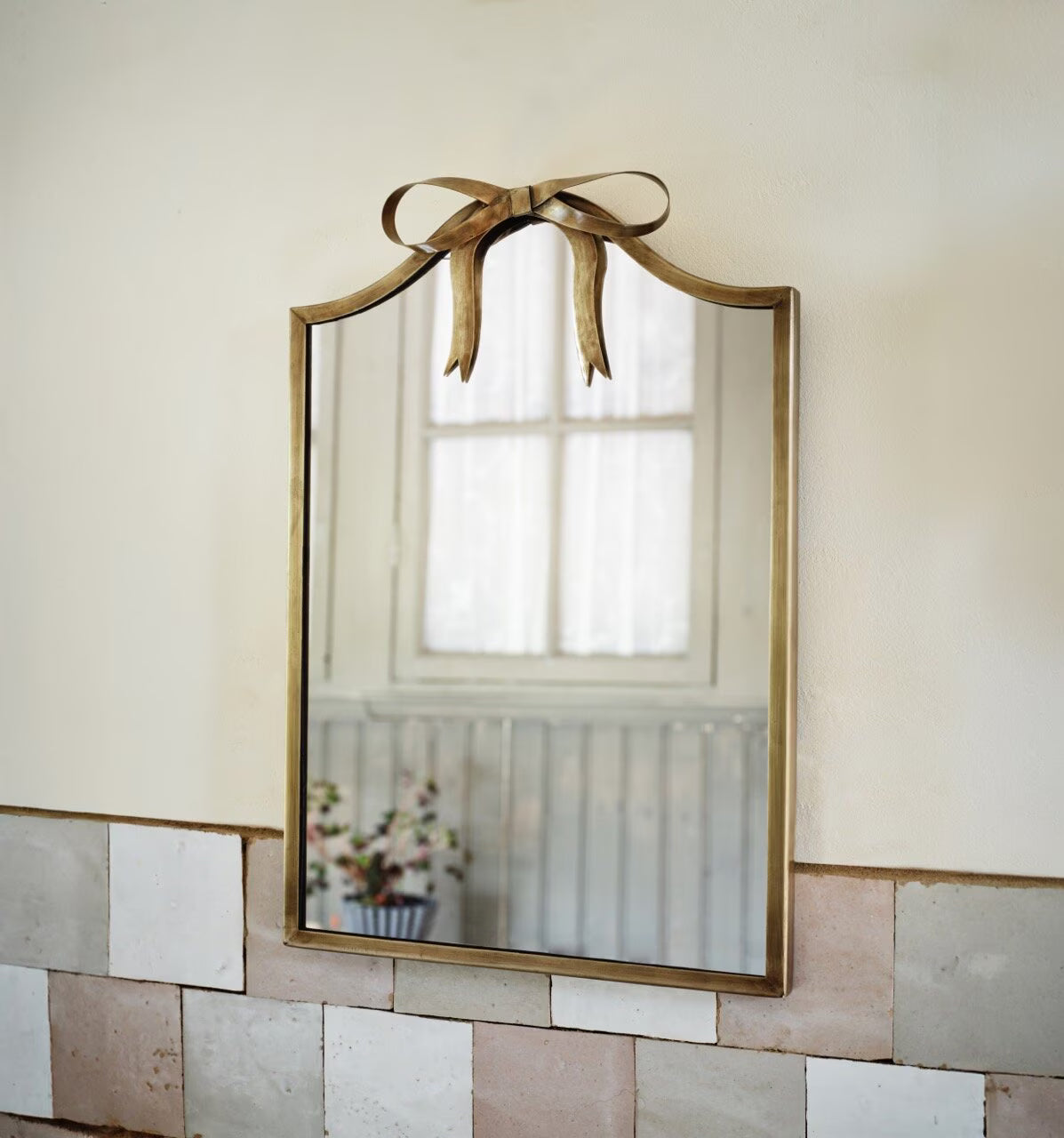 Miroir laiton noeud