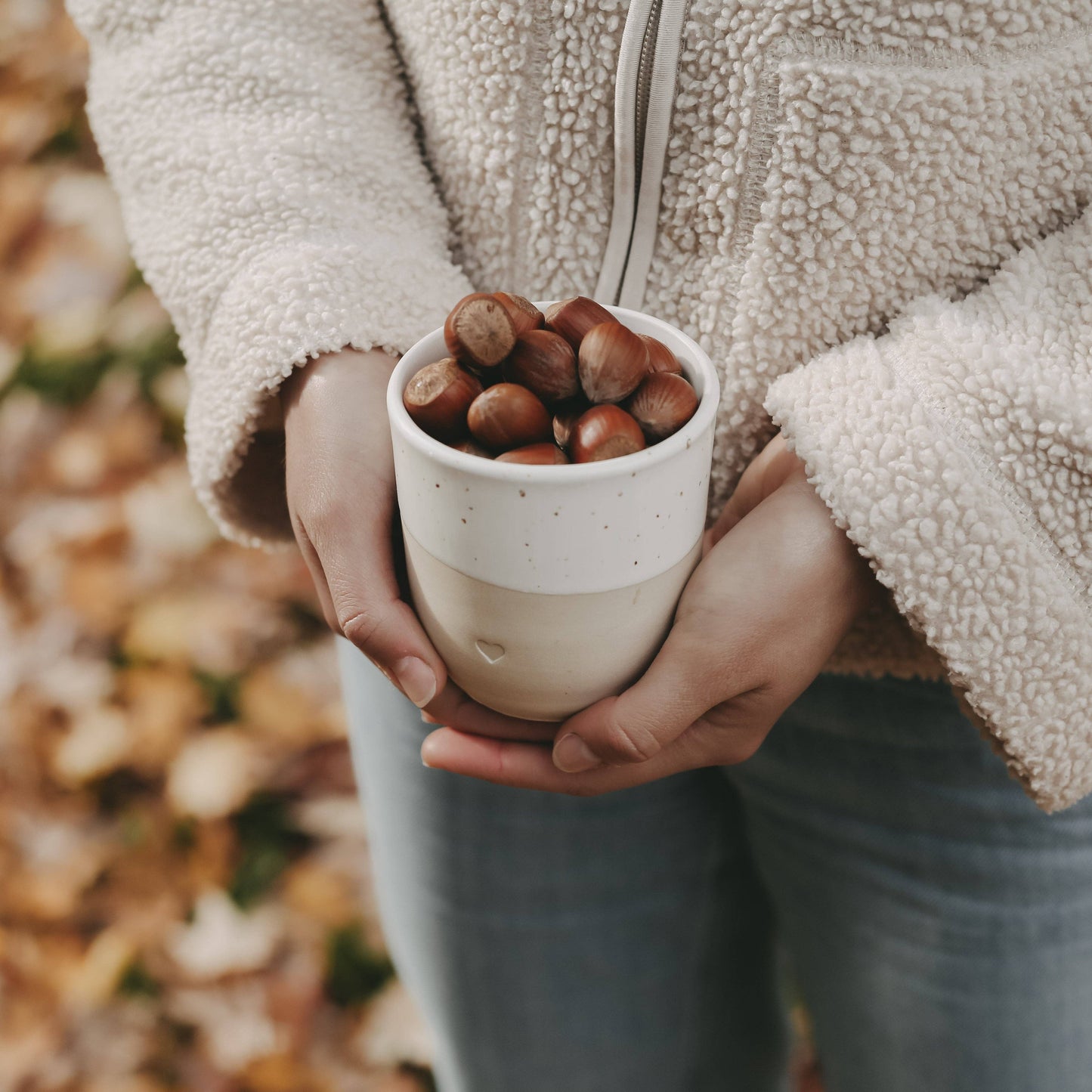 Mug coeur (PU = 4 pièces)