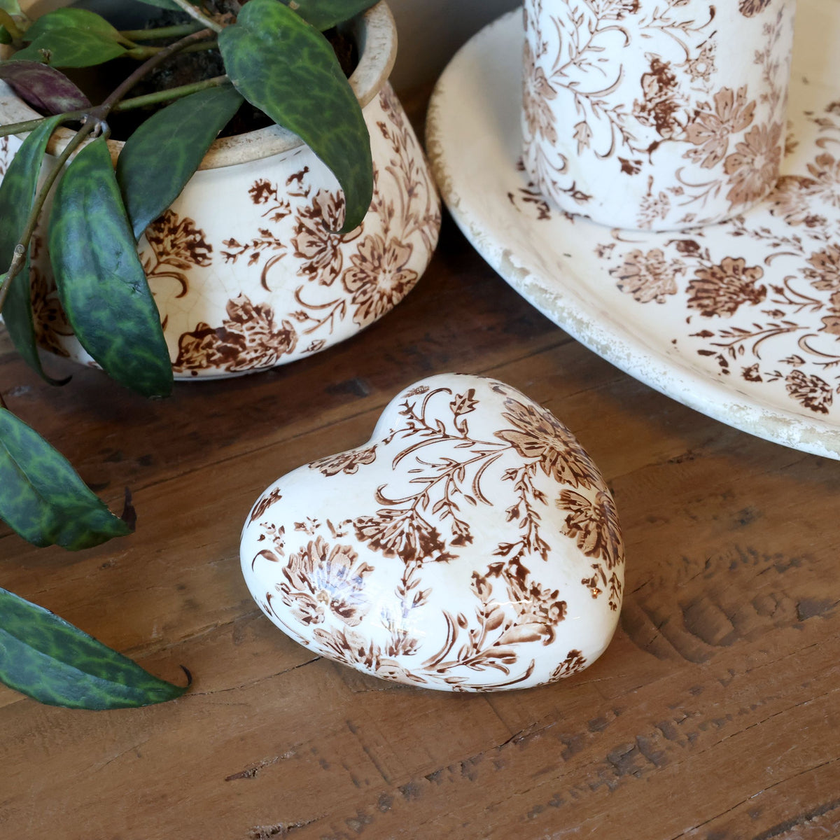 Coeur avec motif florale Grenoble