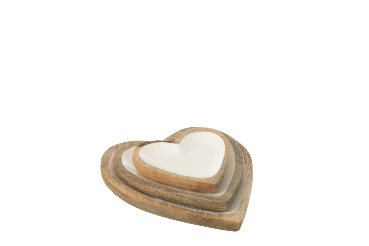 Coeur Manguier Blanc/Naturel