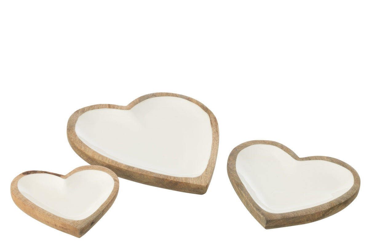 Coeur Manguier Blanc/Naturel