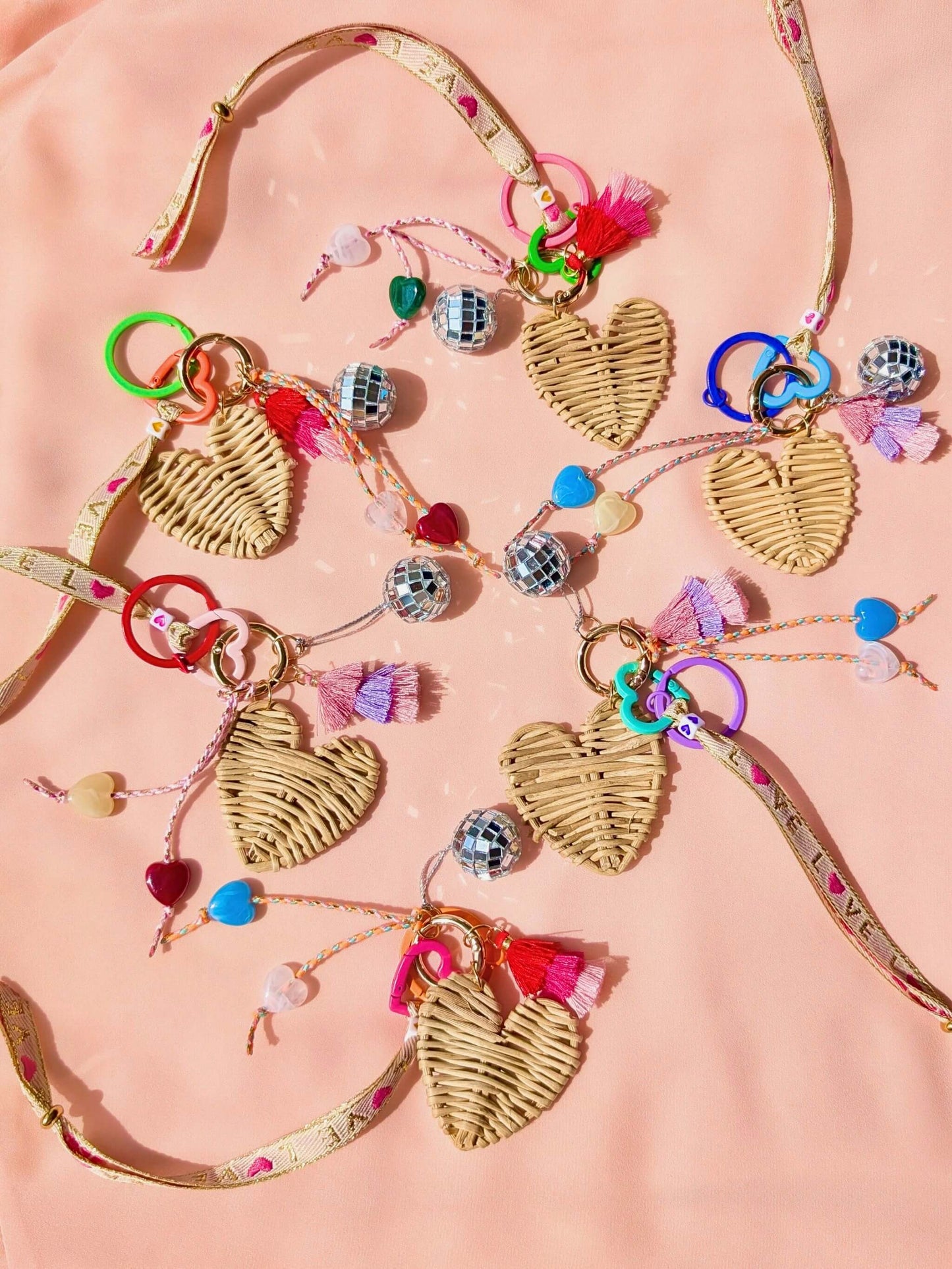 Grigri de sac & porte-clés – CŒUR