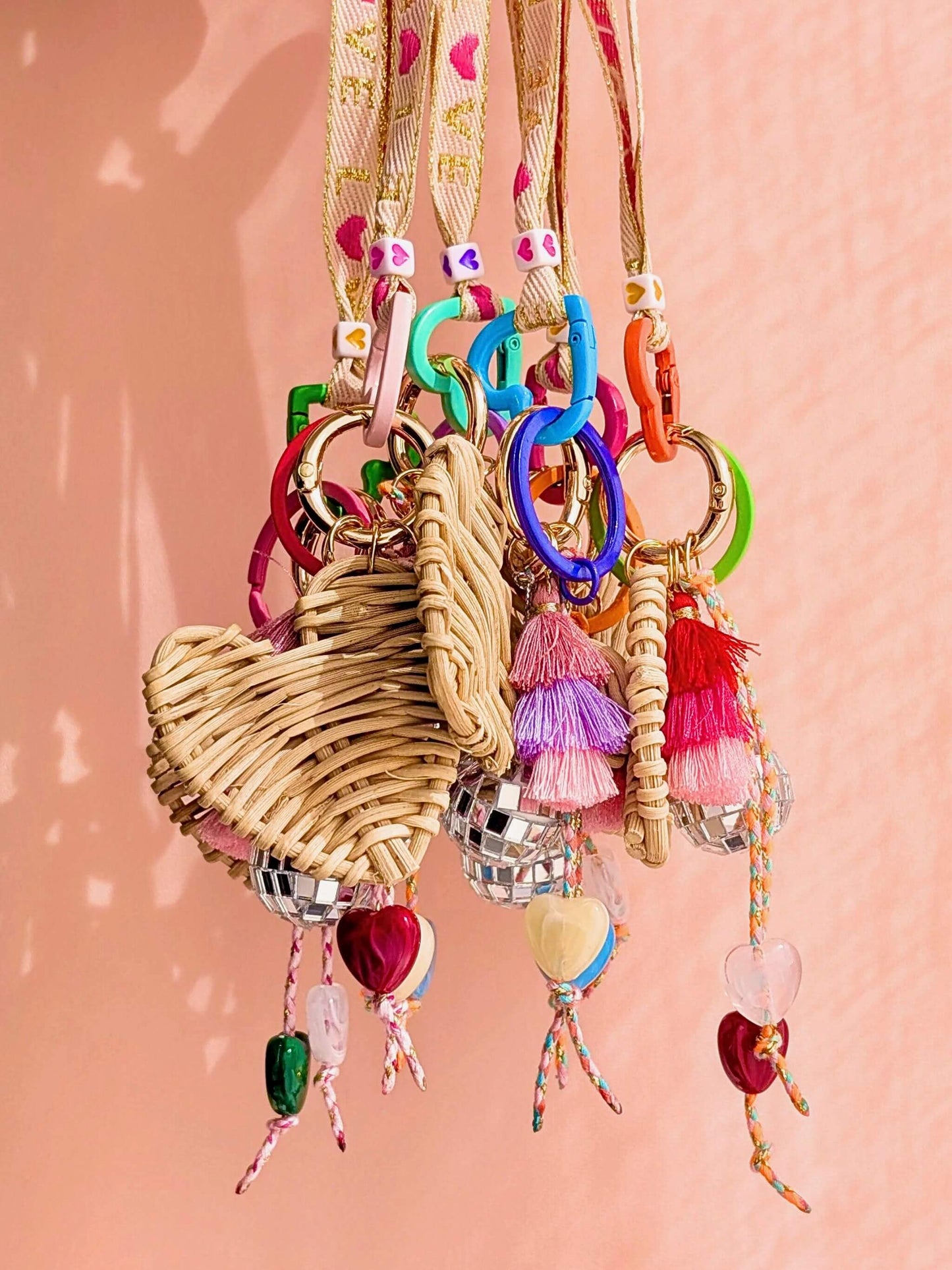 Grigri de sac & porte-clés – CŒUR