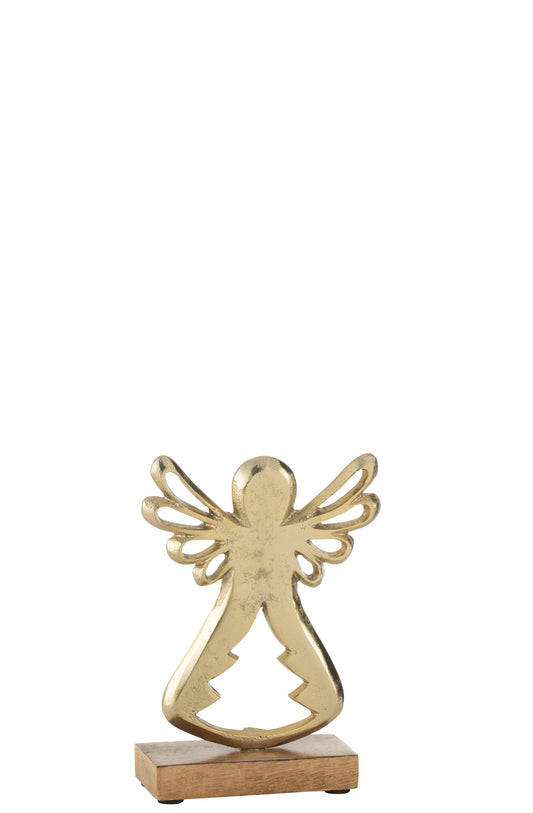 Ange bois et or pm