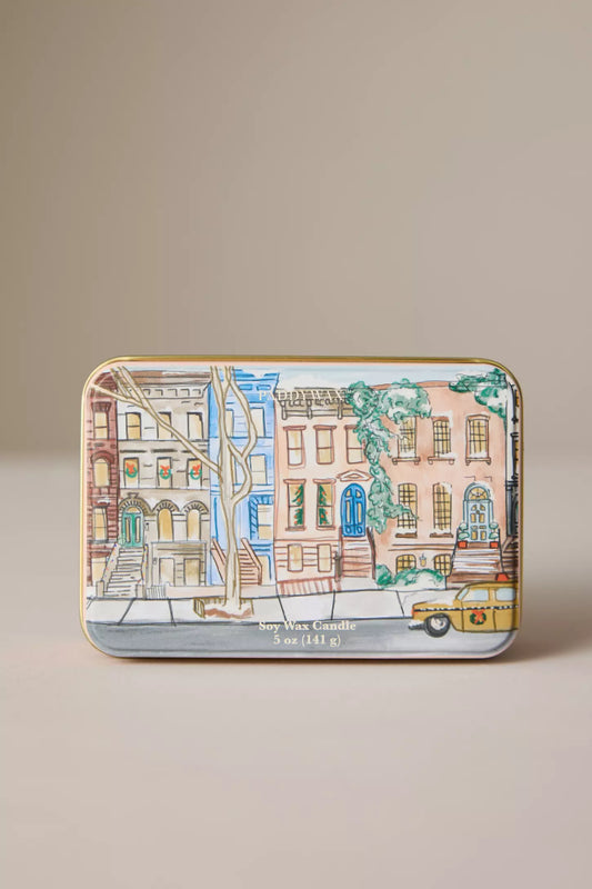 Bougie en boîte Paddywax Mandarine & Clou de Girofle