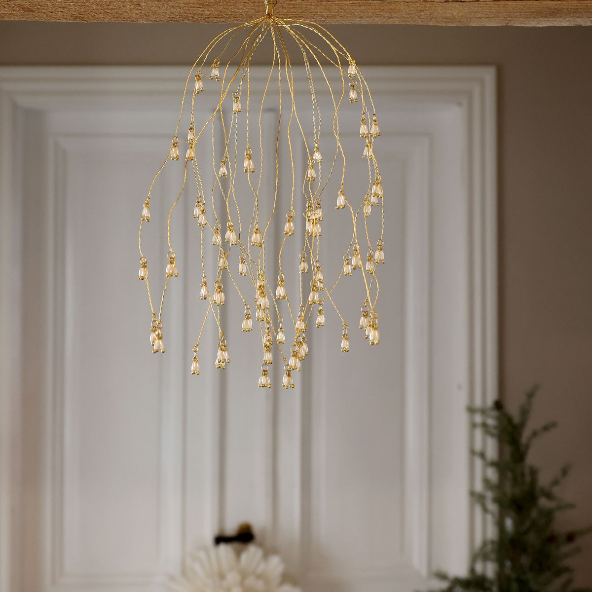 Gui avec des perles et 20 branches