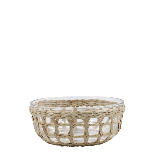 Bol avec panier en osier