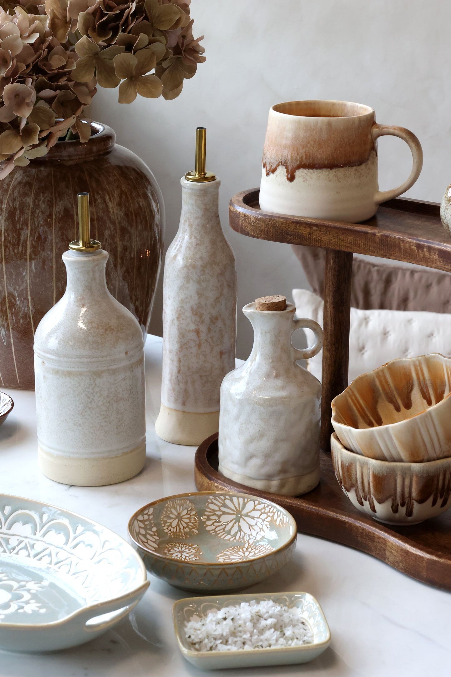 Vase bouteille bouchon