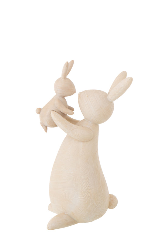 Lapin Maman Portant Enfant
